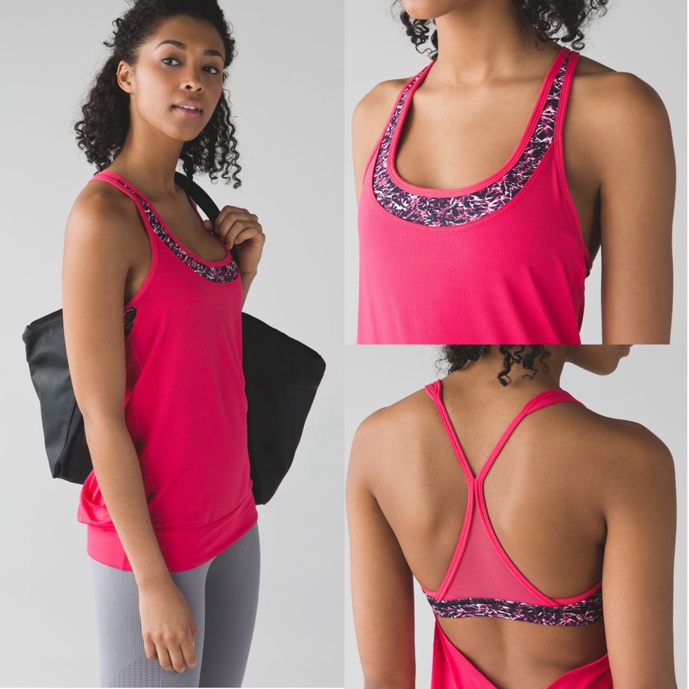 Lululemon Minimalist Tank Built In Sports Bra Two In One Workout Top - Picture 2 of 14